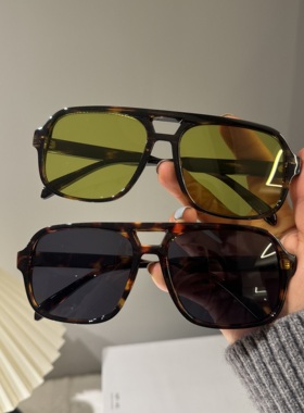 复古大框uv400防紫外线开车遮阳