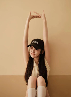 遮阳棒球帽纯棉防晒鸭舌帽男女