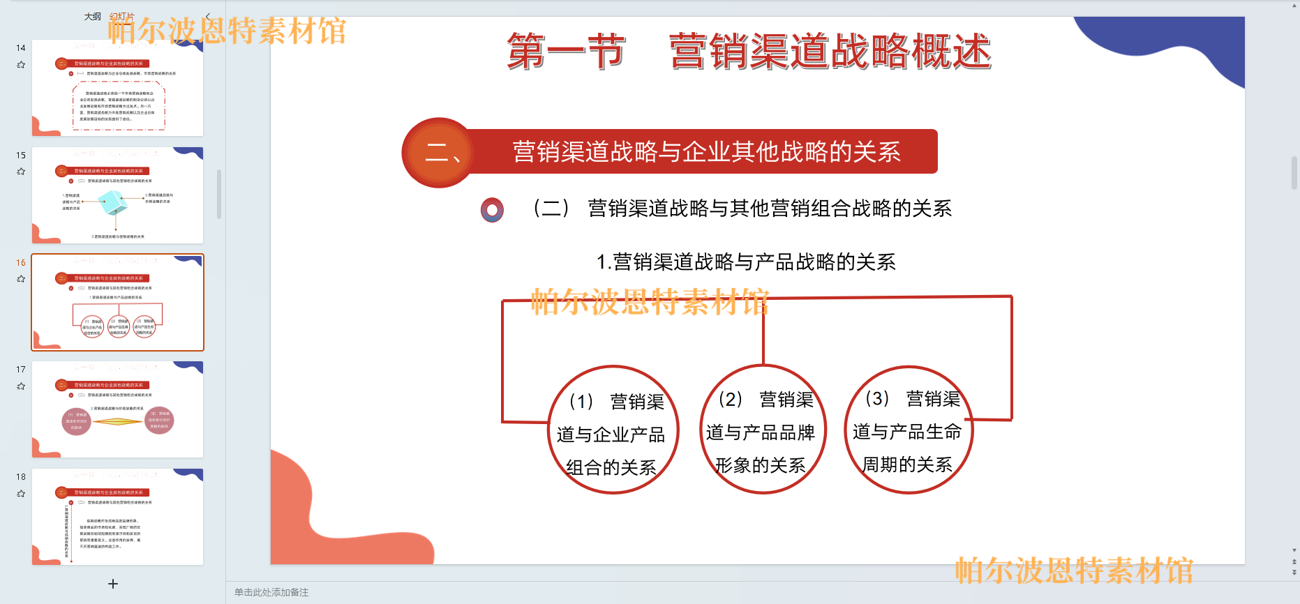 营销渠道管理PPT课件教案试卷题讲课备课详案信息物