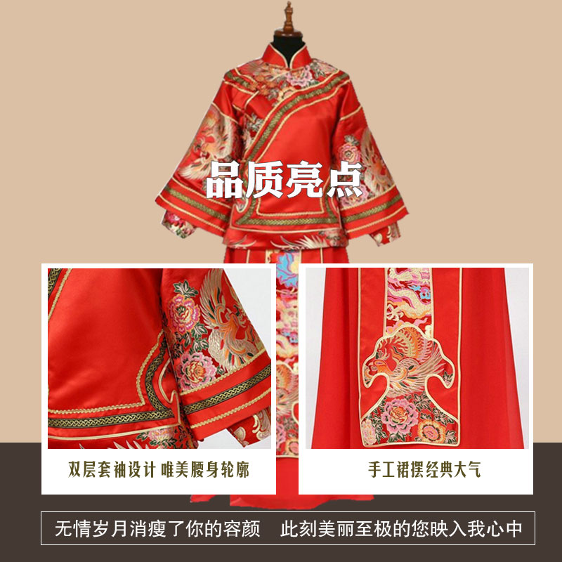 寿衣女全套 老人寿衣斜襟新款裙装高端纯棉真丝寿服寿衣寿女 天玺 - 图1