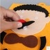 Hướng dẫn mẫu giáo DIY câu đố không dệt kết thúc gói biểu hiện trẻ em giáo dục sớm mầm non khu vực vật liệu đồ chơi - Handmade / Creative DIY đồ chơi trẻ em thông minh Handmade / Creative DIY