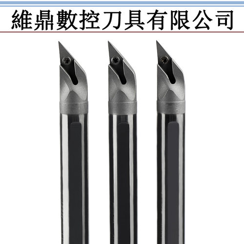 钨钢抗震车刀杆C06J-SVXCR05 08 11防震硬质合金内孔车数控镗刀刀 - 图0