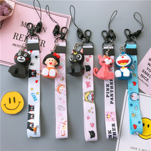 宽版卡通手机挂绳