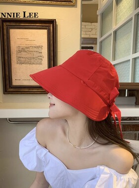 渔夫帽出游户外女夏季