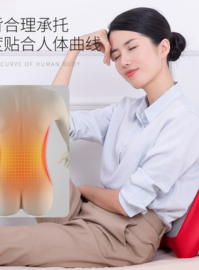 车载家用充电插电两用按摩器靠垫