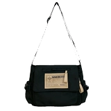 Сумка через плечо подходит для мужчин и женщин, тканевый мешок, ранец, сумка на одно плечо, для средней школы