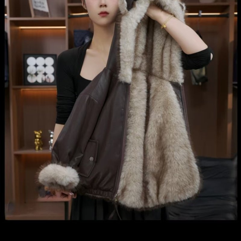 两面穿儿童冬季皮衣外套加绒加厚2026新款女童洋气夹克棉服上衣,淘宝优惠券,粉丝福利购,淘宝优惠卷