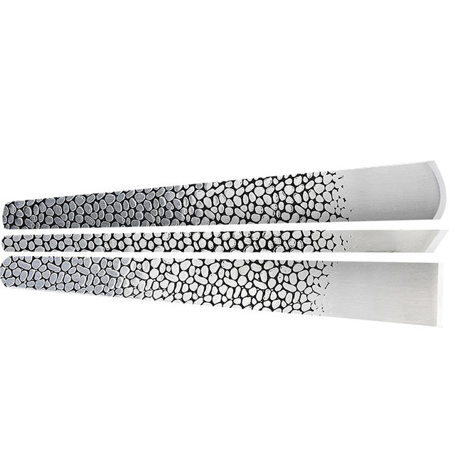 Yangzhou ສາມມີດມືອາຊີບ manganese steel pedicure ມີດຕັ້ງ