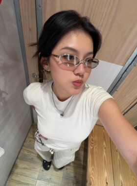 凹造型街拍椭圆眼镜框复古金属风墨镜素颜韩版平光斯文小众小框