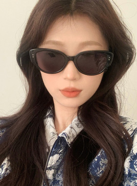 美式辣妹猫眼墨镜女防紫外线