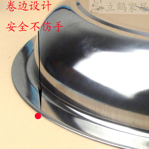 锅盖高 大铁锅盖 不锈钢 加高盖子 炒锅盖立式鼎盖高拱蒸锅包邮68 - 图2