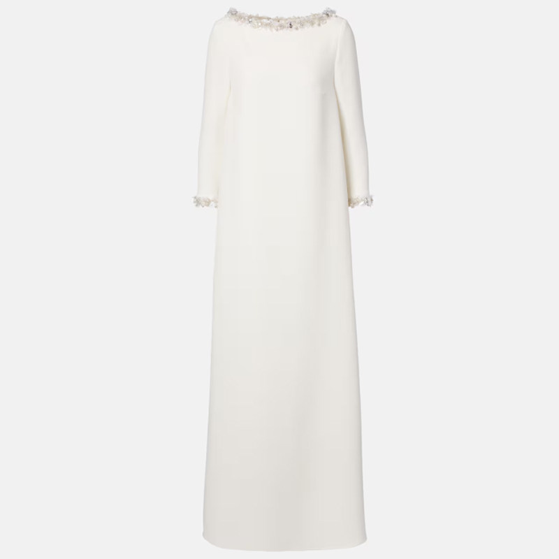 轻奢重手工晚装齐地长裙2026新款妈妈装显瘦时尚年会聚会连衣裙女,淘宝优惠券,粉丝福利购,淘宝优惠卷