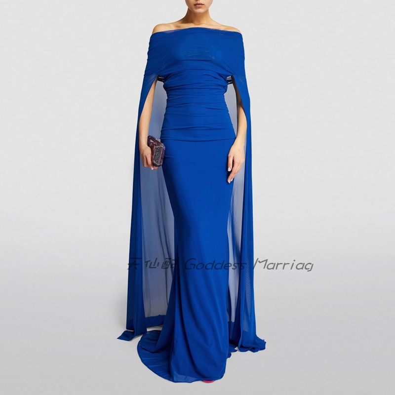 宴会晚礼服2023新款高端大气妈妈装婆婆年会主持演出服舞台装长款