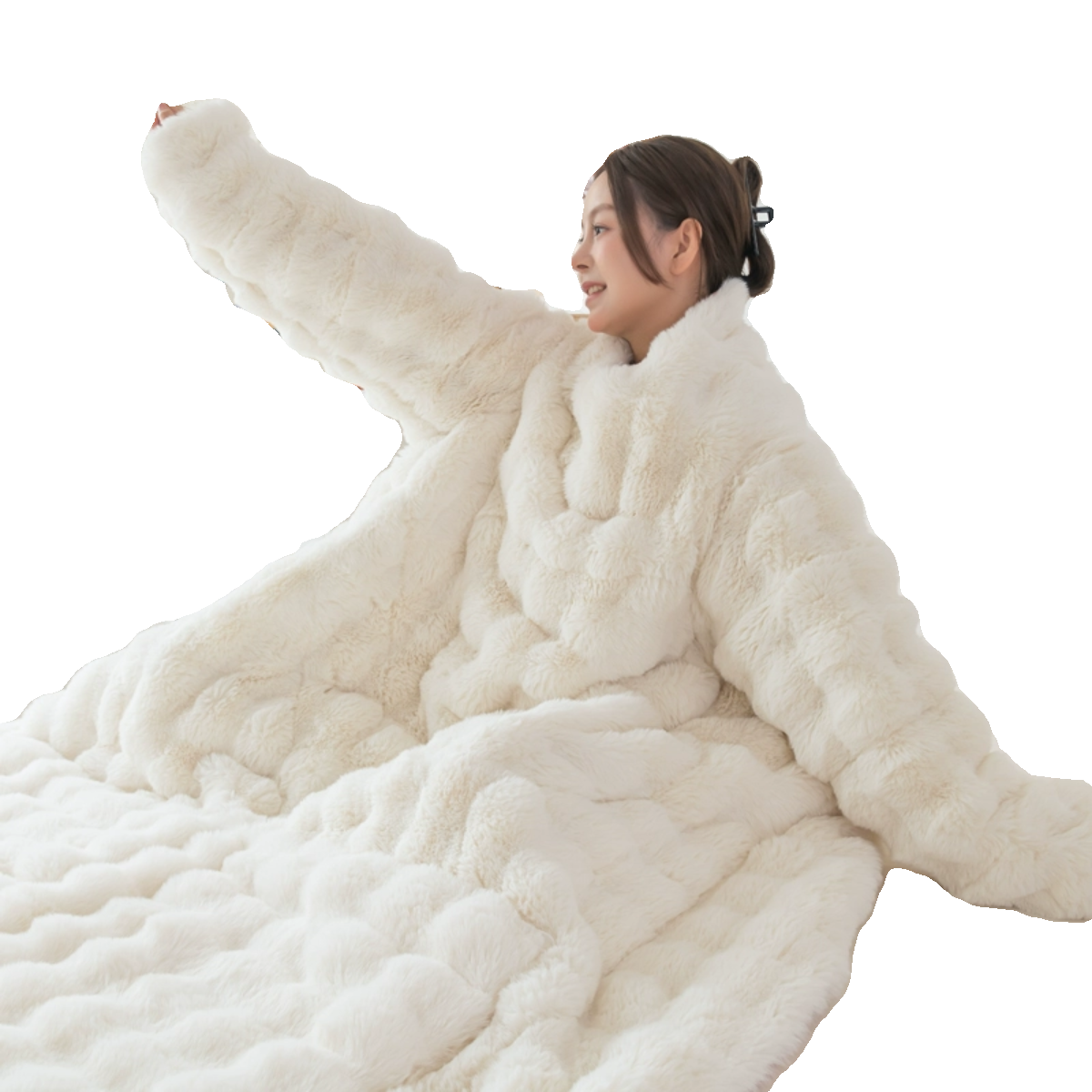 多功能懒人被子可穿沙发冬季带袖车载抱枕被子两用冬天加厚2023新,淘宝优惠券,粉丝福利购,淘宝优惠卷