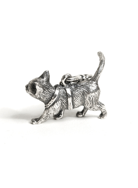 KOPO METAL 原创银制啊猫啊狗 台湾手工银饰 男女创意吊坠