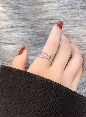 食指戒女ins小众高级感端