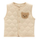 Korean bear quilted quilted autumn and winter all-match little vest