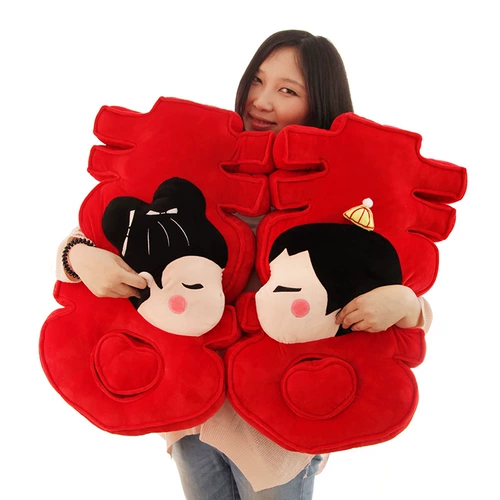 Кукла, подушка для влюбленных, плюшевая игрушка, пара кукол, свадебный подарок