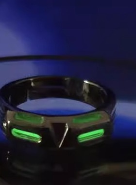 原创氚气管氚管氚灯多发光戒指