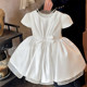 Girls' high-end dress summer light luxury princess skirt