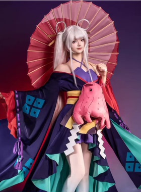 超时空辉夜姬cos伞月见八千代伞