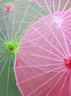 小城雨巷舞蹈伞走秀伞演出伞