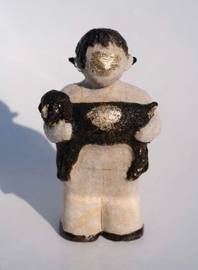 BOUE设计师原创纯手作陶瓷手办《迷途》家居摆件礼物