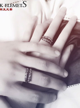 本命猴年戒指男女钛钢朋克霸气