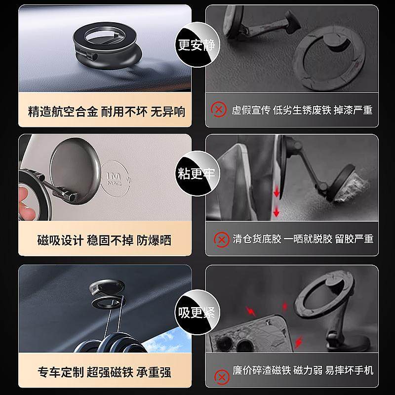 智己LS6/L6/LS9专用磁吸拓展支架磁吸套件手机支架扩展坞配件用品