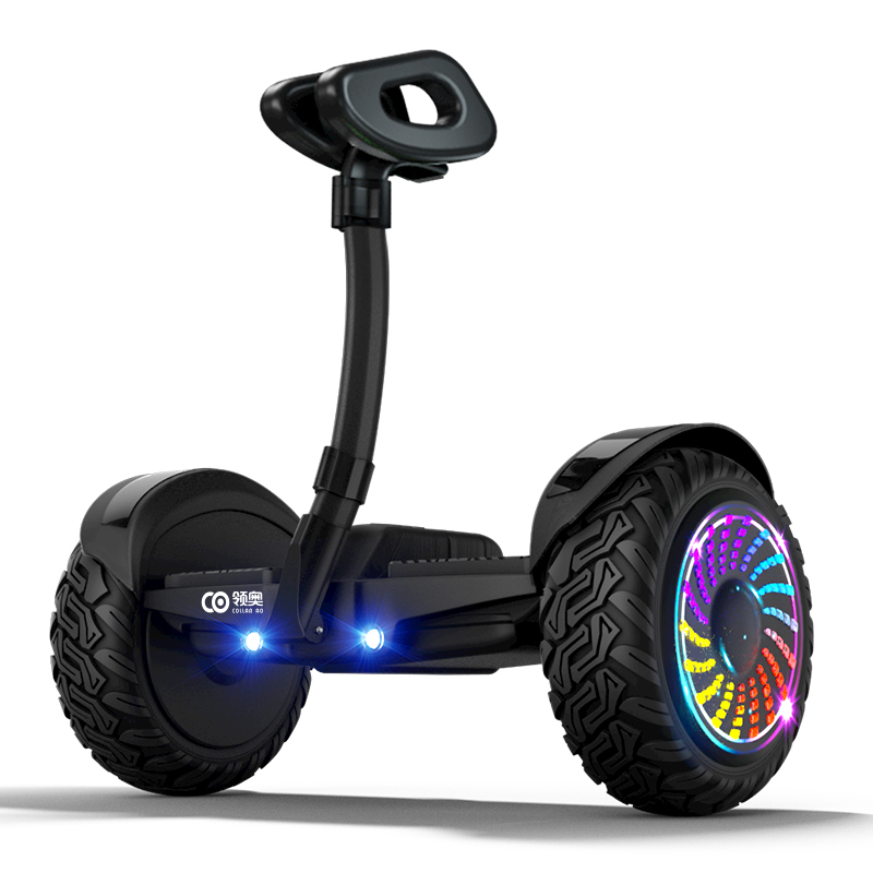 Intelligent self-balancing car with handrails