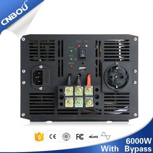 博优太阳能正弦波逆变器6000W12V24V48V转220V市电切换互补一体机