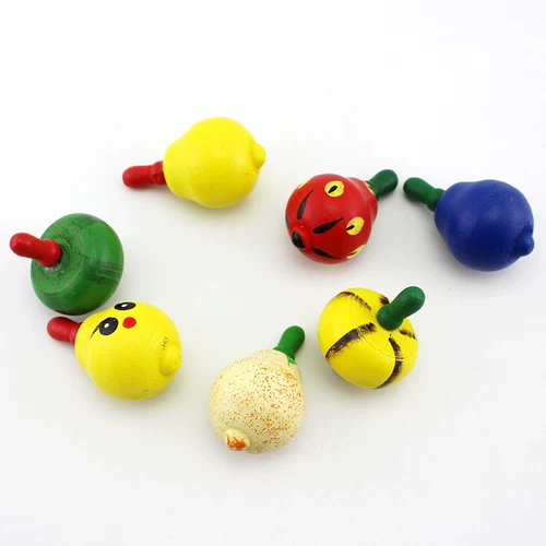 Деревянный волчок для детского сада для друга, игрушка для школьников, подарок на день рождения