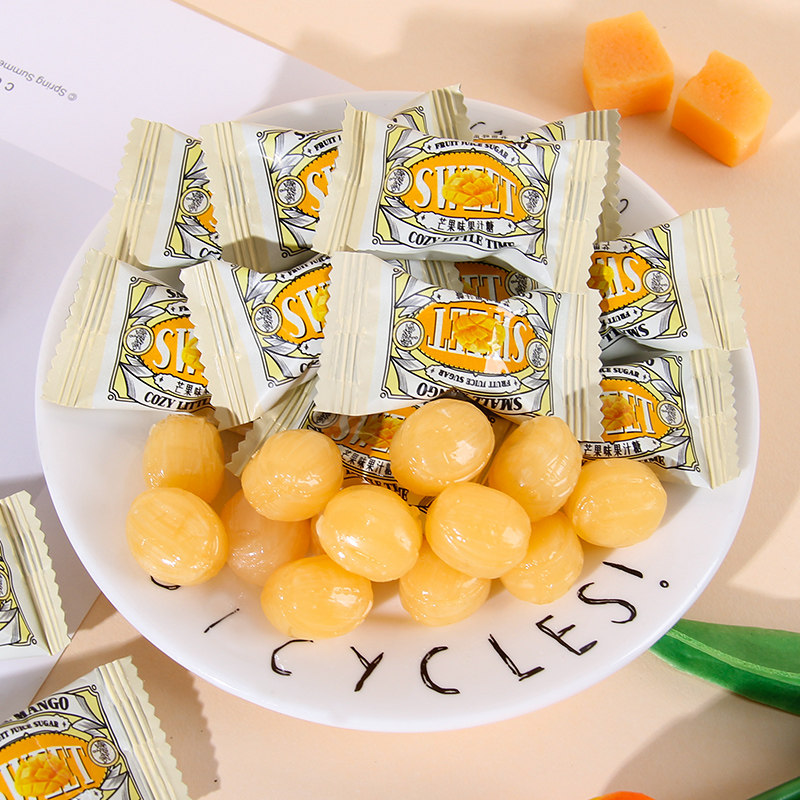 英国PULADA朴拉达小青柠芒果混合水果汁味硬糖500g结婚喜糖果零食,淘宝优惠券,粉丝福利购,淘宝优惠卷