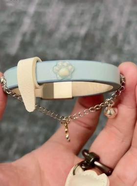 现货可爱猫爪流苏铃铛手环小众设计y2k甜美少女手链闺蜜配饰手饰