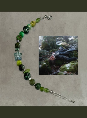 蔡徐坤Deadman专辑同款手链蔡徐坤周边应援音乐手链学生时尚饰品