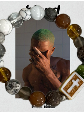 Blonde-Frank Ocean专辑串珠手链小众原创设计高级感串珠手链