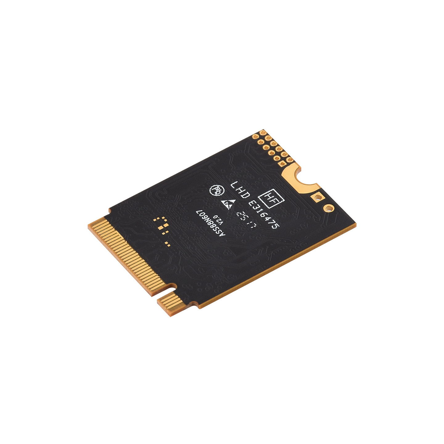 微雪 树莓派官方原装NVMe高速固态硬盘 多容量可选 兼容PCIe Gen3 - 图1