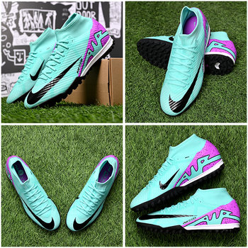 ບານເຕະເຢັນ Nike Mercurial 15 TF ກາງເກງຫັກເລັບທຽມຫຍ້າສູງເກີບບານເຕະສໍາລັບຜູ້ຊາຍ DJ5629-300