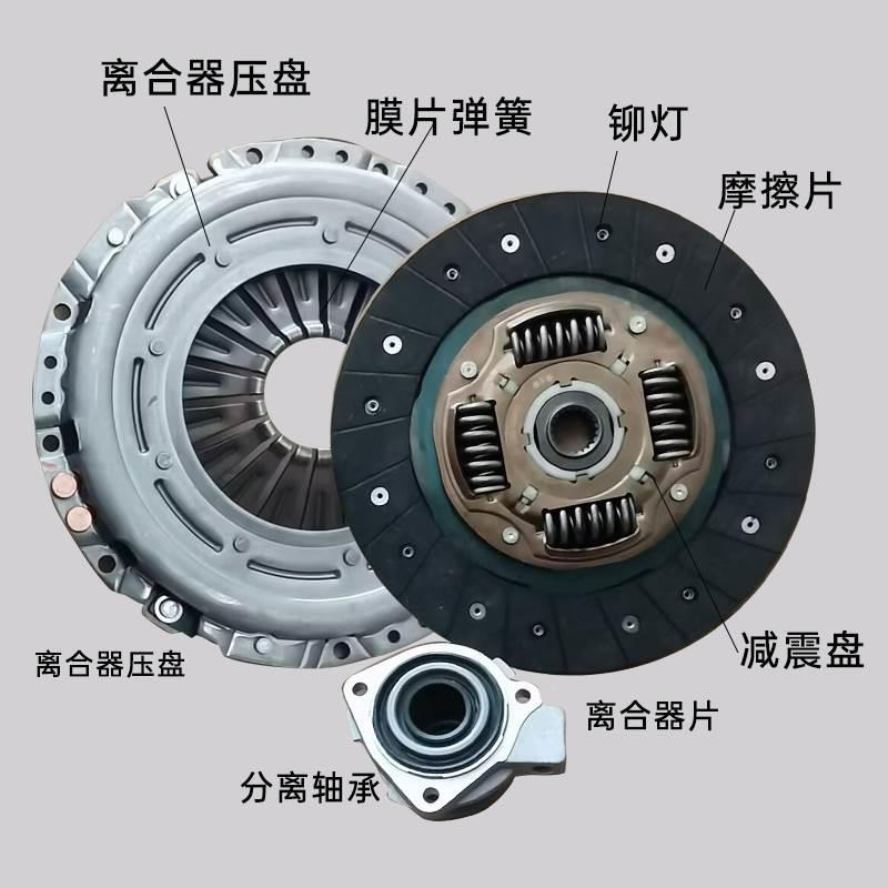 一汽解放T80 1.5L 1.3L离合器三件套离合器片压盘分离轴承配件 - 图2