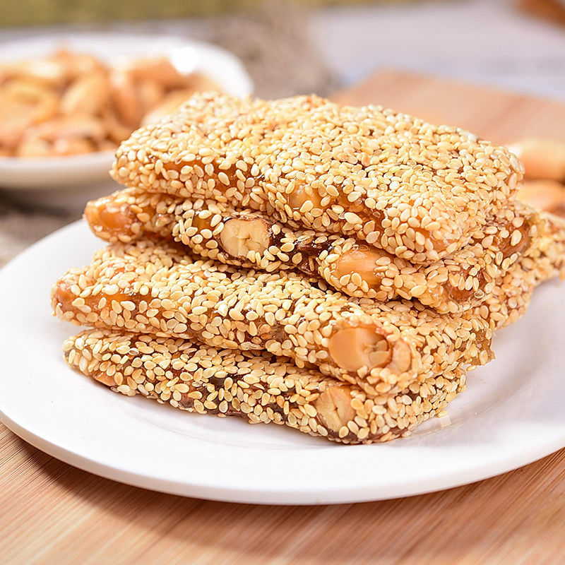 花生牛皮糖1000g芝麻牛筋糖软糖糖果正宗重庆特产小吃零食小包装