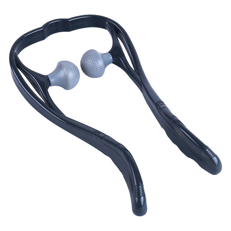 手动颈椎按摩器颈部揉捏圆球滚轮按摩夹脖子疏通经络专用神器正品,淘宝优惠券,粉丝福利购,淘宝优惠卷