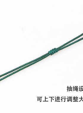 吊坠细款手工编织项链绳
