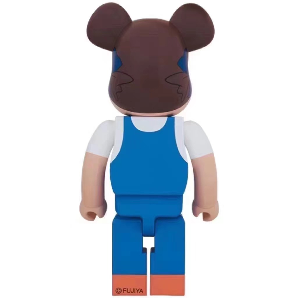 Bearbrick BE@RBRICK 复古背带裤不二家牛奶妹 1000%/400+100% - 图0