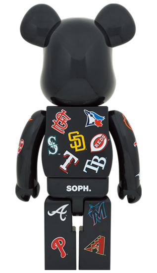 Bearbrick FCRB × MLB ALL TEAM 所有球队1000% - 图1