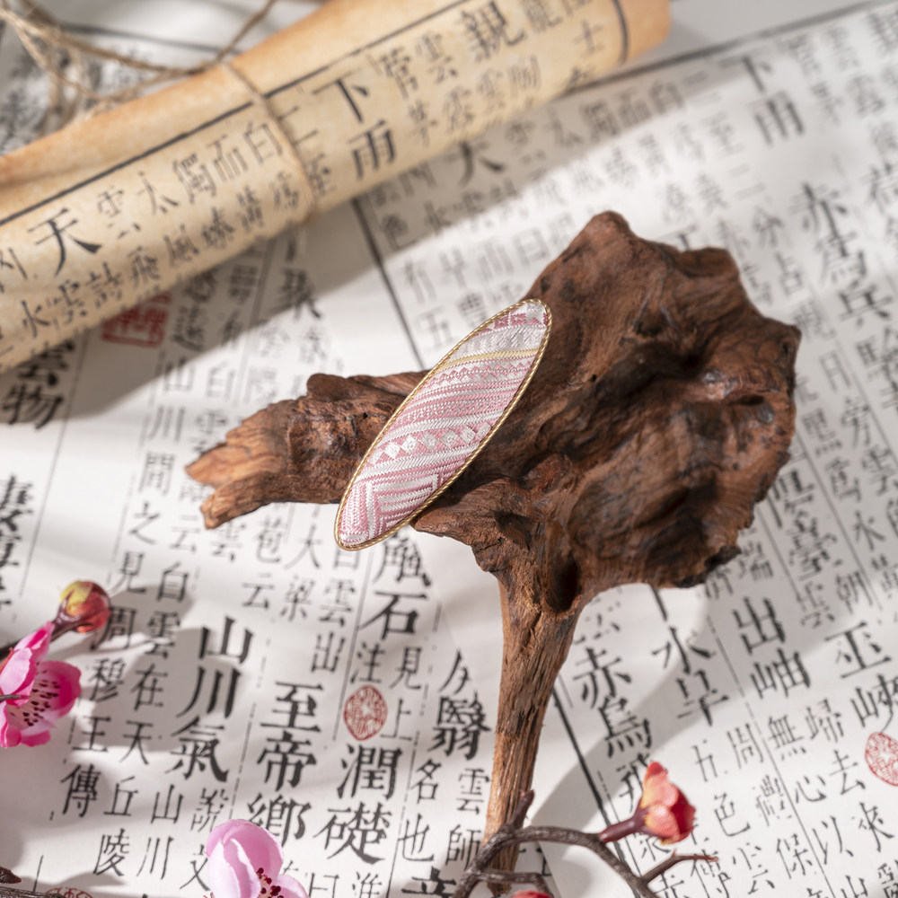 广西壮锦特色手工发夹文旅特色小礼品手工发饰发卡,淘宝优惠券,粉丝福利购,淘宝优惠卷