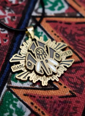 NBA欧文上神系列项链A11even部落印第安风格篮球球星周边颈链挂坠