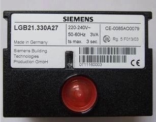 SIEMENS燃烧机程控器燃烧器控制器LGB21.230A27控制燃气锅炉配件 - 图0