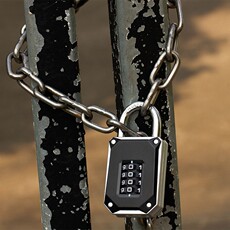 Замок кодовый 大号密码挂锁宿舍房门家用大门大柜子安全户外防水防锈密码锁锁头