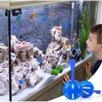 Water tank fish tank water purification except white dust filter core silver ion device to deodorize and dispel bad smell to prevent hard water scale