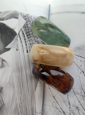 欧美树脂时尚大气夸张